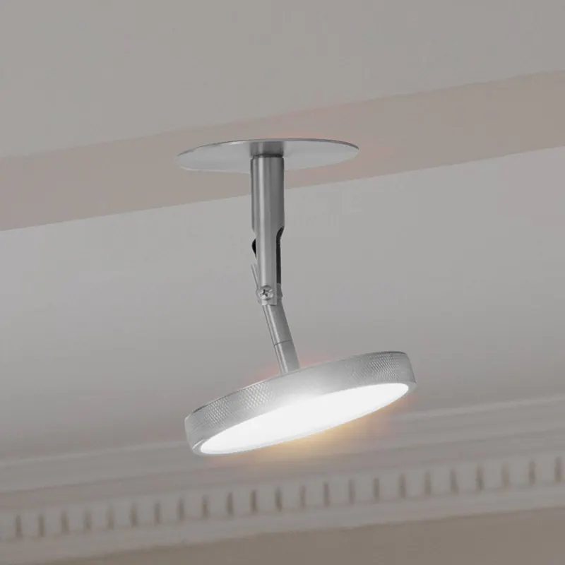 UMAGE Reflektor LED Asteria Spot, Ø 12 cm, stal polerowana
