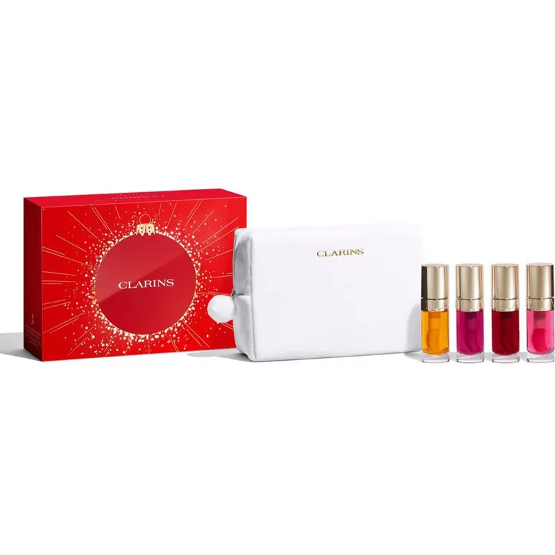 Clarins Lip Comfort Oil Holiday Season opakowanie prezentowe