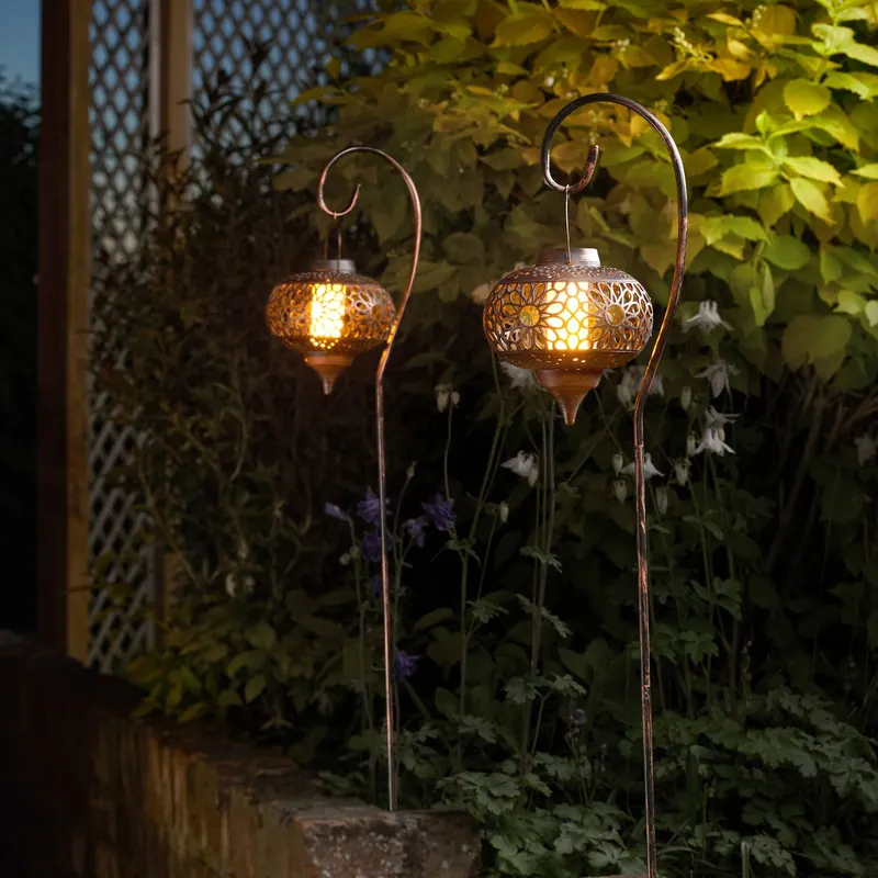 Lampa z grotem ziemnym LED Osman, zestaw 2 szt., IP44
