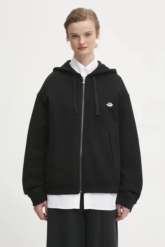 Fiorucci bluza bawełniana Angel Patch Regular Fit Zip Up