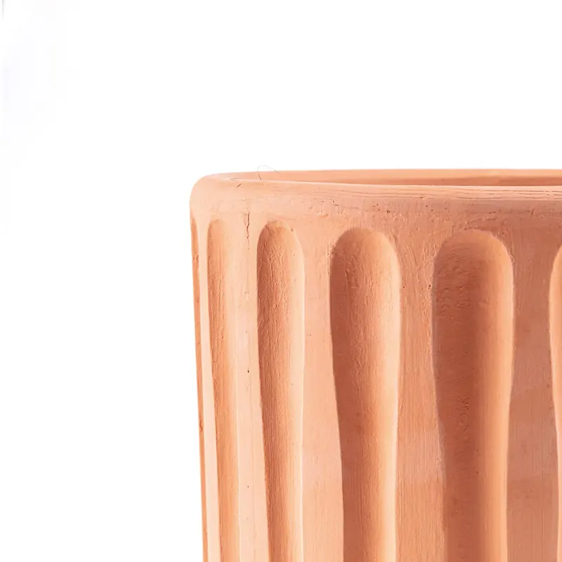 SELETTI Wazon Magna Graecia Dorico, podstawka, terakota