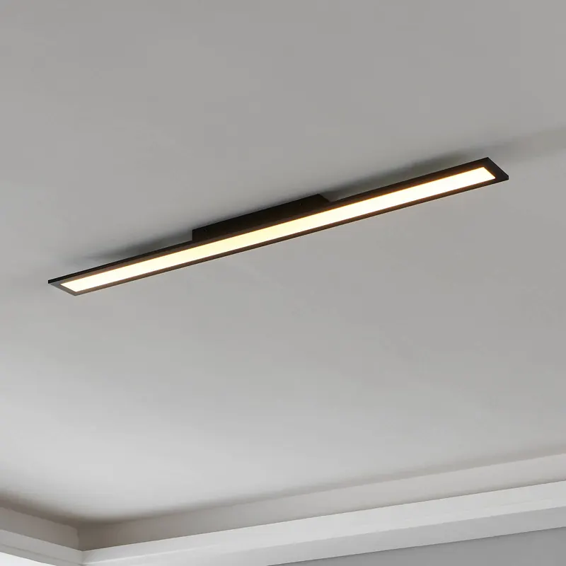 Lampa sufitowa LED EGLO connect-Z, 120x10cm, czarny