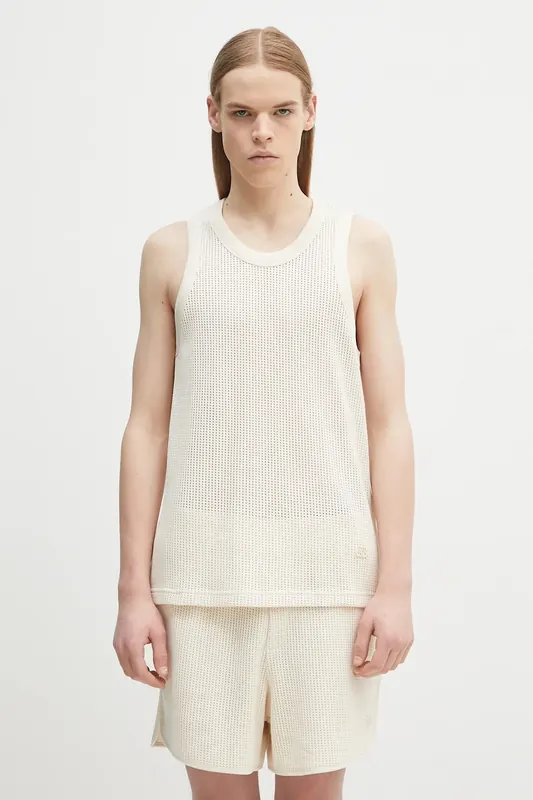 Wales Bonner t-shirt bawełniany Groove Tank