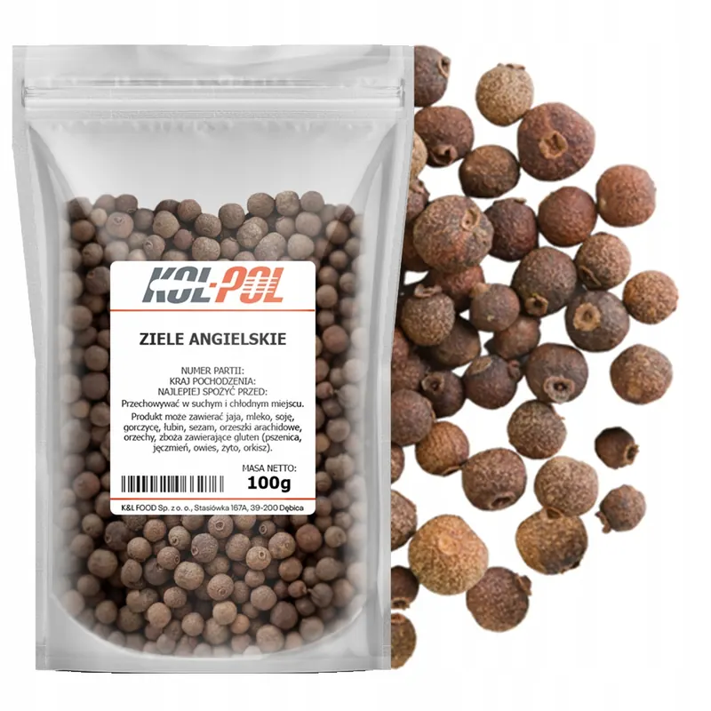 Ziele Angielskie Ziarno 100g Aromatyczne naturalne Kol-Pol