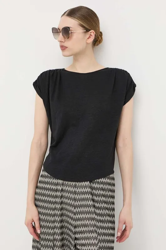 Max Mara Leisure t-shirt lniany