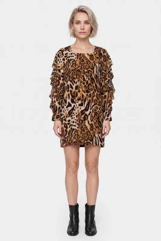 Moschino Dress Beige Maat: 40 | Mini Jurken Outlet | Dames | Beige