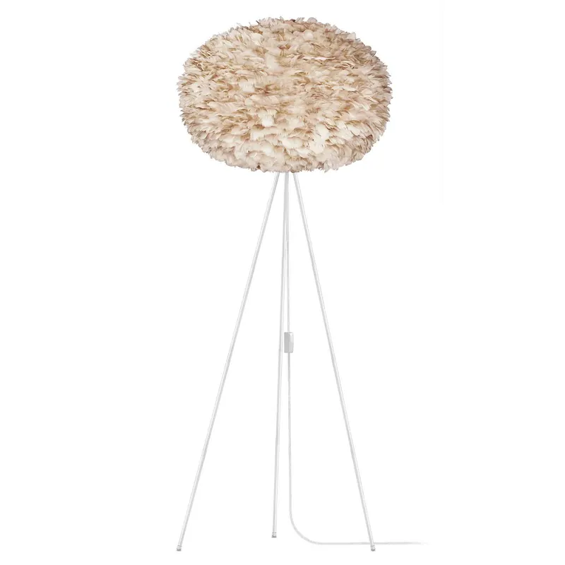 UMAGE Eos X-large lampa podłogowa trójnik brązowa