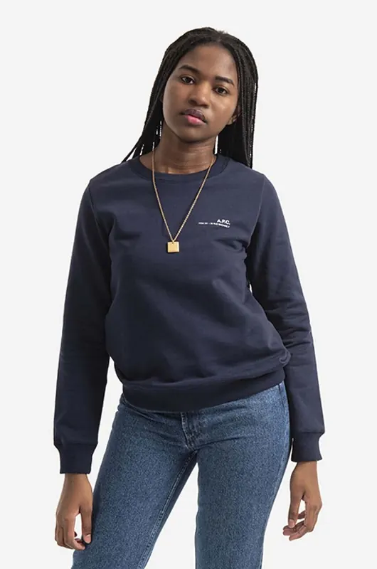 A.P.C. bluza bawełniana Sweat Item F