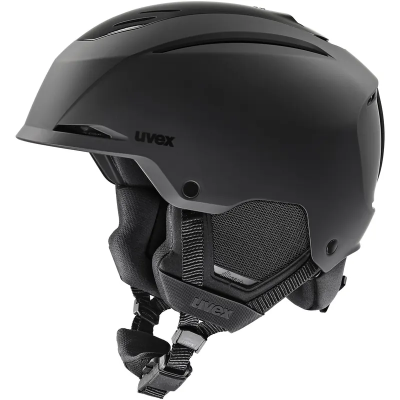 Kask narciarski UVEX Resolution czarny (52-55)