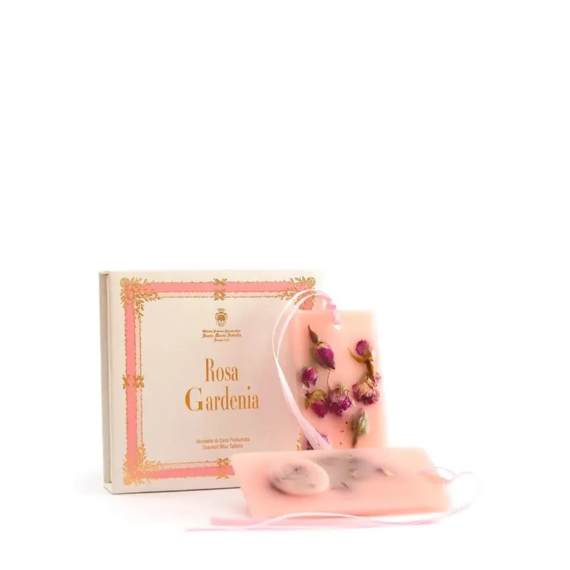 Officina Profumo-Farmaceutica di Santa Maria Novella Rosa Gardenia 2 pezzi — Tavolette di Cera Profumate