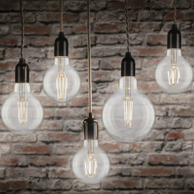 Żarówka filament LED Pauleen G80 E27 4,8 W przezroczysta 4000 K