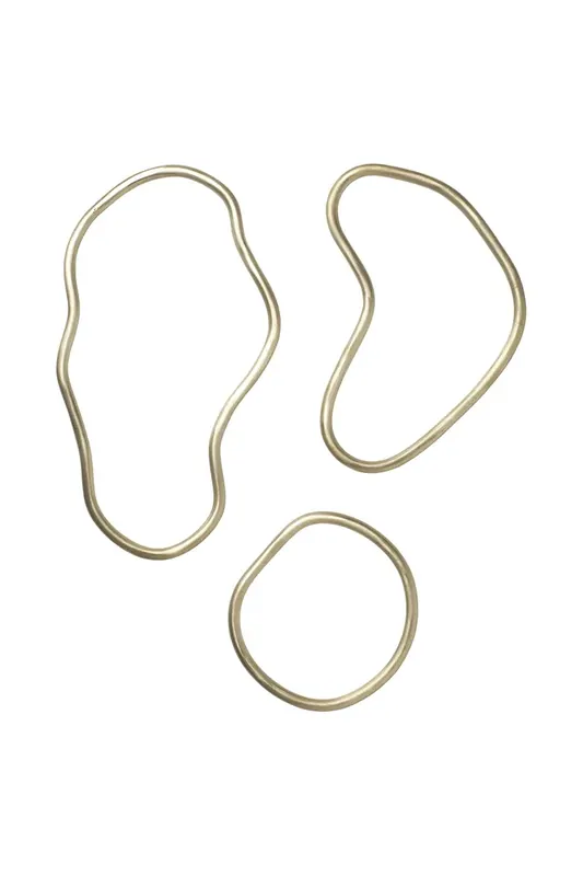 ferm LIVING podstawka pod gorące naczynia Pond Trivets 3-pack