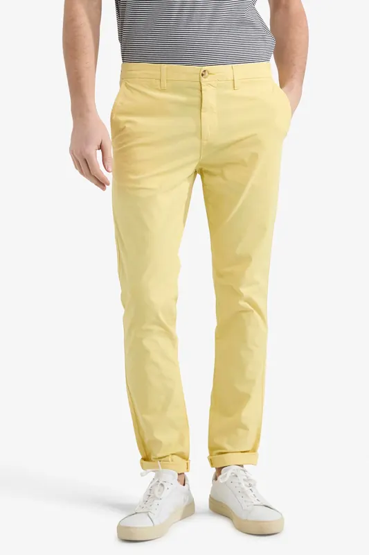 McGregor Mf Chino Summer Poplin Lemon Yellow Maat: 32 | Chino's Outlet | Heren | Geel