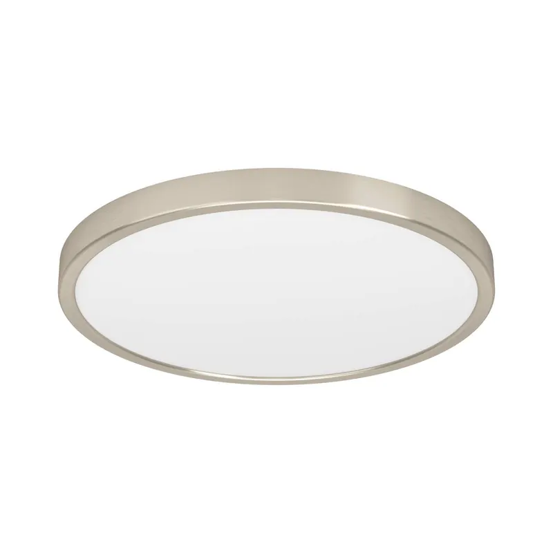 EGLO connect Oprawa natynkowa LED Smart Fueva 6-Z, szara, Ø 38 cm