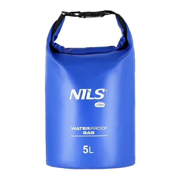 NILS CAMP NC1703 WOREK WODOODPORNY NIEBIESKI 5L (one size)