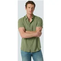 No Excess Shirt Short Sleeve Allover Printed Lime Maat: S | Casual Overhemden Outlet | Heren | Groen