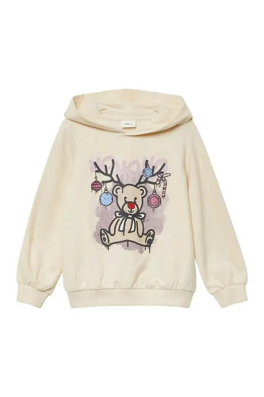 s.Oliver Sweatshirts Offwhite Maat: 92/98 | Sportkleding Outlet | kids | Beige
