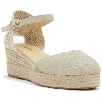 La Valeta Espadrilles Dora Low Gold