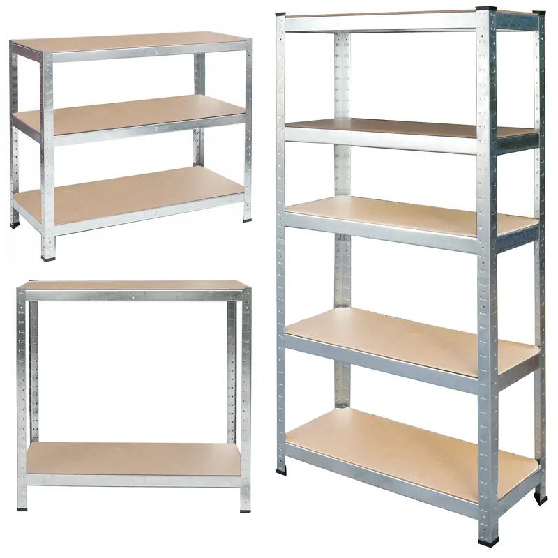 Regał Metalowy Magazynowy 2w1 Do Garażu Piwnicy 875kg 180x90x40cm Humberg