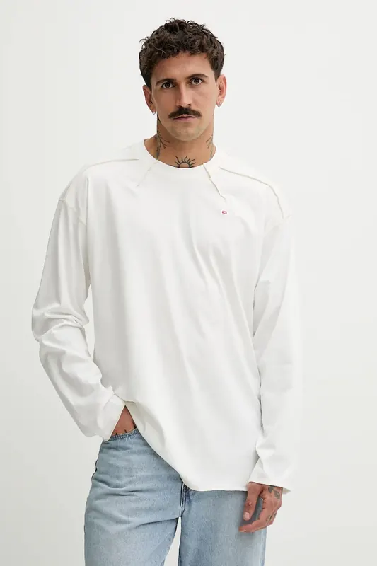 Diesel longsleeve bawełniany T-CRAHOR-BOXT-LS-T1
