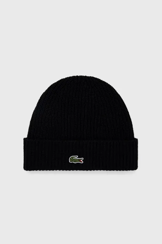 Lacoste czapka wełniana