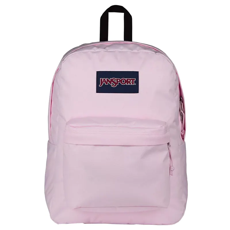 JanSport Superbreak Backpack EK0A5BAG4Y2, Unisex, Różowe, plecaki, poliester, rozmiar: One size