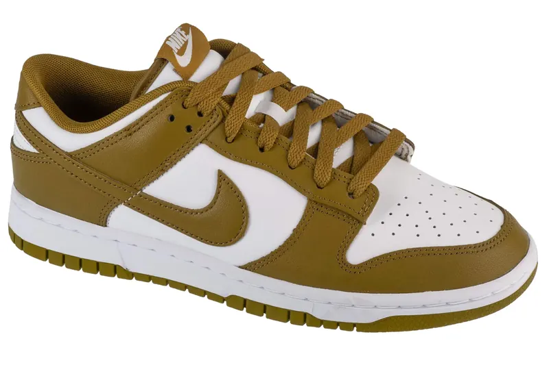 Nike Dunk Low Retro DV0833-105, Męskie, Białe, buty sneakers, skóra licowa, rozmiar: 44