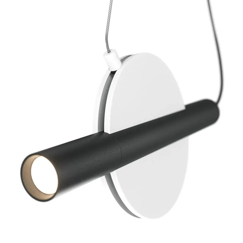 Lampa wisząca Maytoni Enigma LED, regulowana, biała