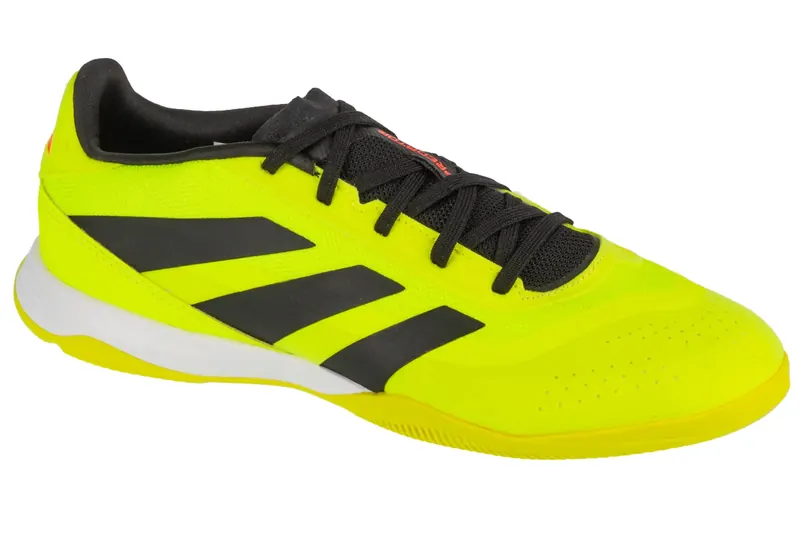 adidas Predator 24 League Low IN IF5711, Męskie, Żółte, buty halowe - halówki, tkanina, rozmiar: 42 2/3