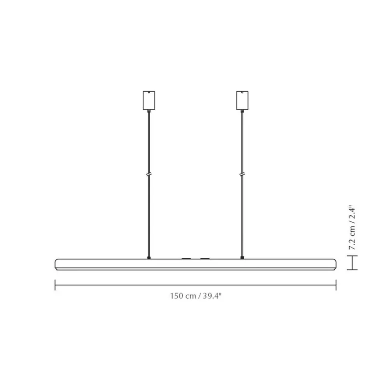 UMAGE lampa wisząca LED Hazel Branch, biały/stal, 150 cm