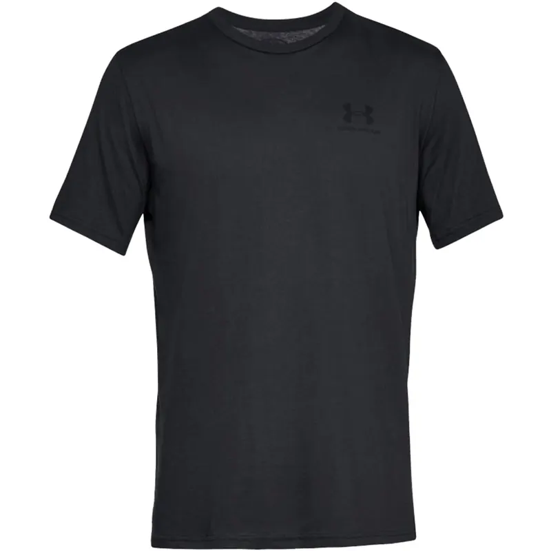 UNDER ARMOUR t-shirt męski koszulka treningowa SPORTSTYLE LEFT CHEST czarna (XL)
