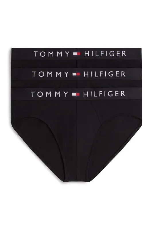 Tommy Hilfiger 3-pack Brief Black/black/black Maat: XXL | Sokken Outlet | Heren | Zwart