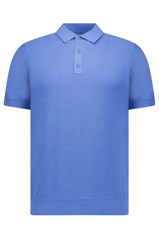 Cars Jeans Anmas Polo Grey Blue Maat: XL | Poloshirts Outlet | Heren | Blauw