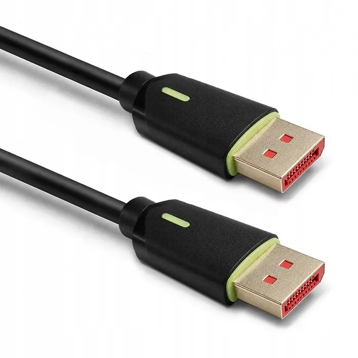 Qoltec Kabel DisplayPort M/M v2.1 80G 0.5m