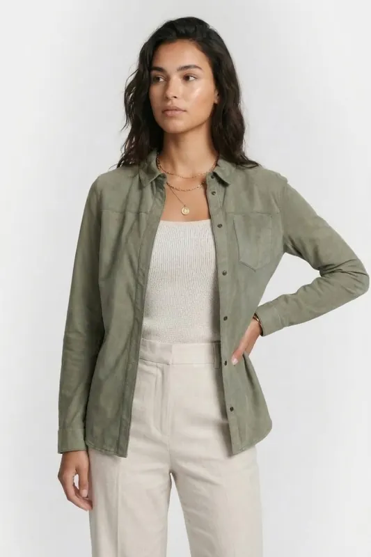 DNA Amsterdam Katy Oliva Maat: 0 | Overhemden Outlet | Dames | Bruin