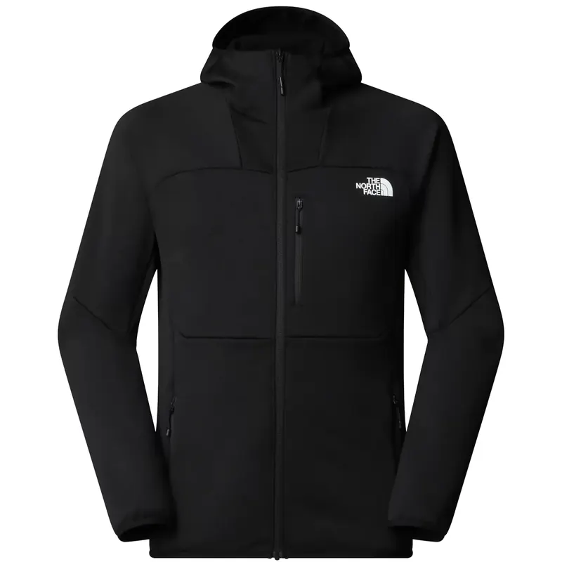 The North Face M Meteora FZ Fleece Jackets NF0A8E1KJK31, Męskie, Czarne, bluzy, poliester, rozmiar: S