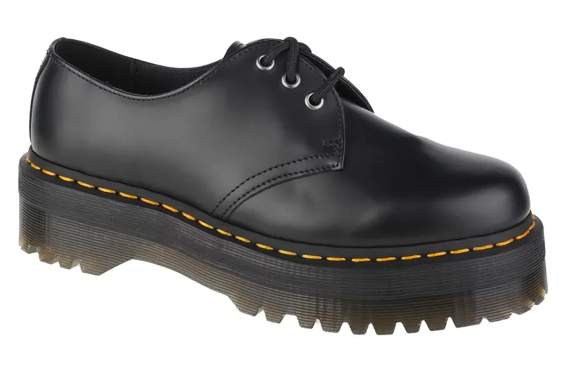 Dr. Martens 1461 Quad DM25567001, Unisex, Czarne, półbuty, skóra licowa, rozmiar: 36