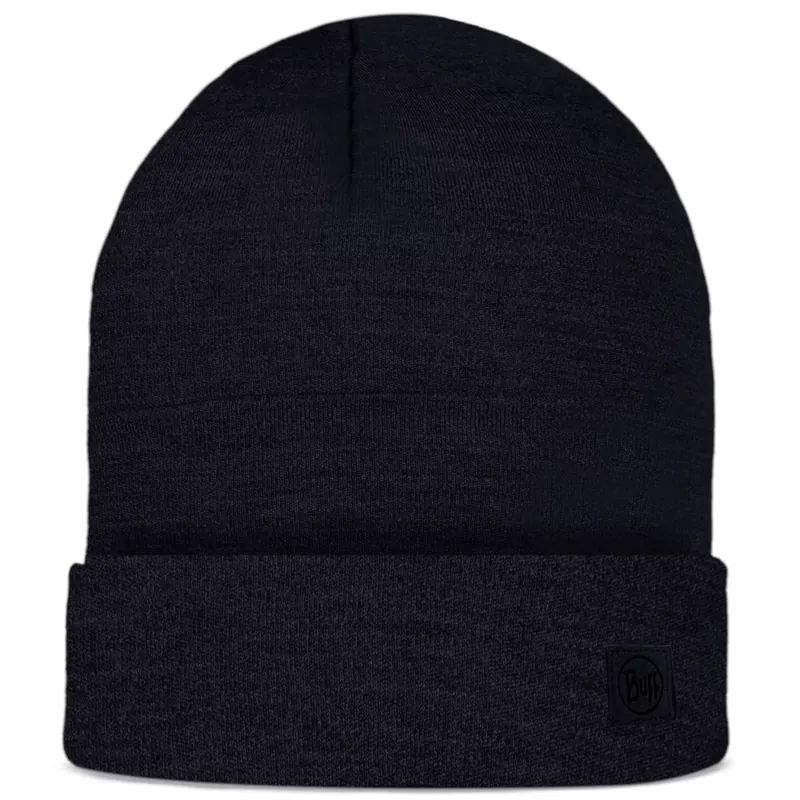 Buff Merino Heavyweight Beanie 11117078510, Unisex, Niebieskie, czapki, wełna, rozmiar: One size