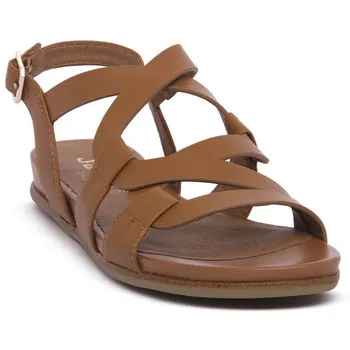Jana  Flache Sandalen TAN SOFTLINE