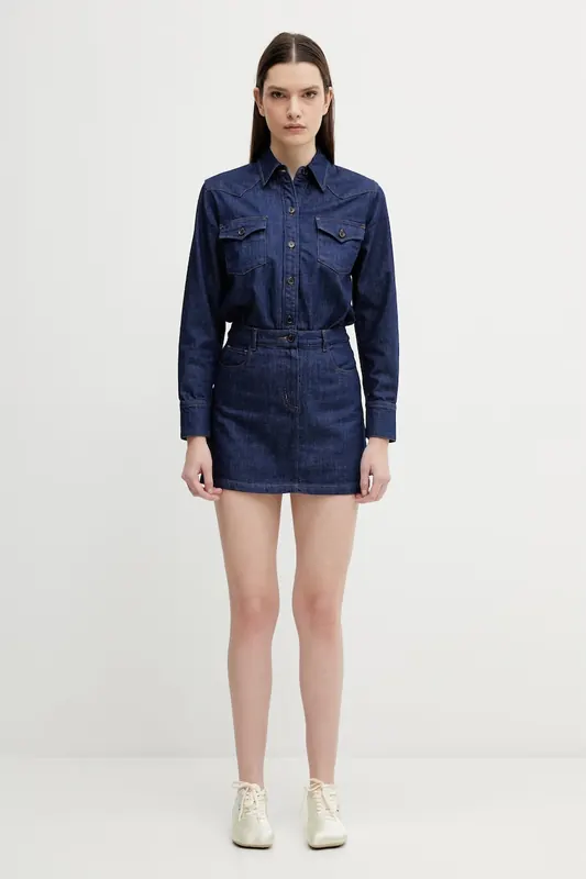 A.P.C. sukienka jeansowa