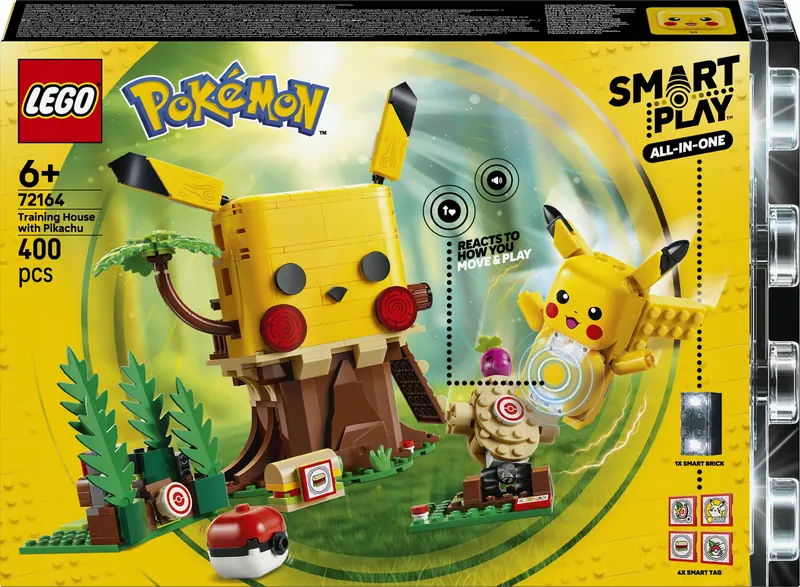 Lego Pokémon Smart Play: Dom treningowy z Pikachu 72164