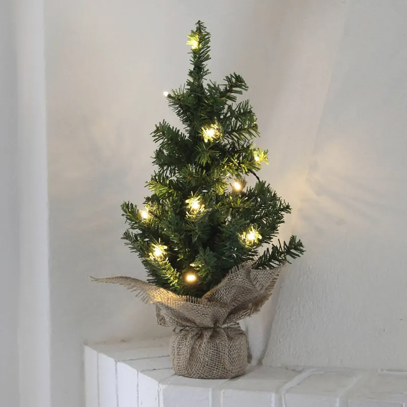 Choinka LED TREE w worku z juty
