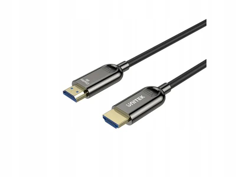 Kabel optyczny Hdmi 2.1 Aoc 8K 120Hz 10m Unitek C11085GY01-10M