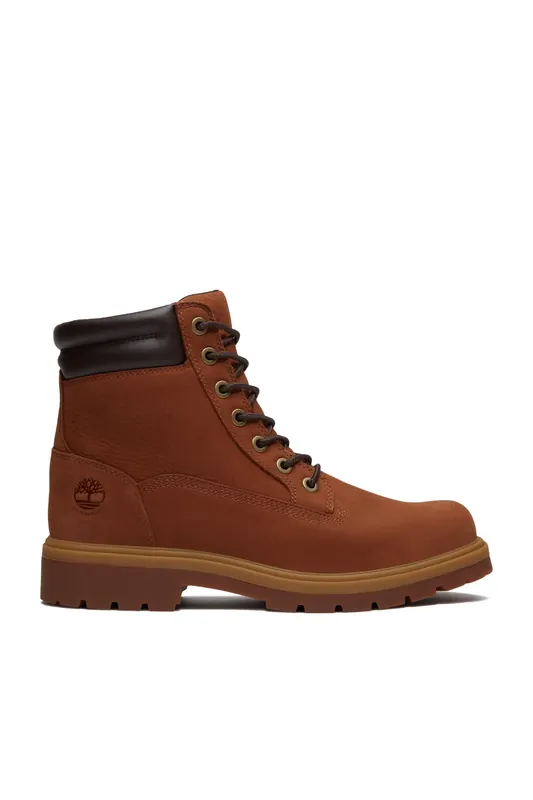 Timberland 6 Inch Lace Up Waterproof Boot Rust Nubuck Maat: 44.5 | Laarzen Outlet | Heren | Bruin