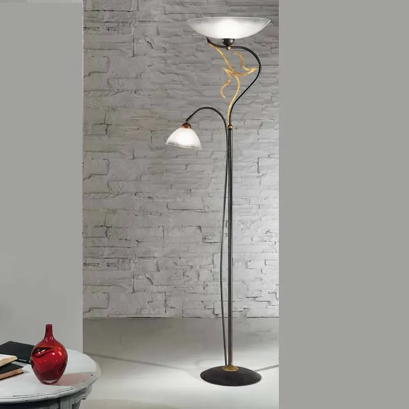 Lampa oświetlająca sufit Amabile z lampką do czytania