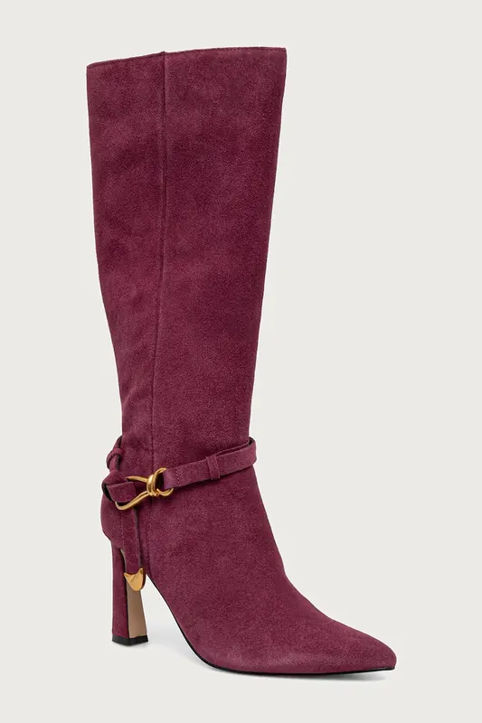 Steve Madden kozaki damskie zamszowe Sirrens