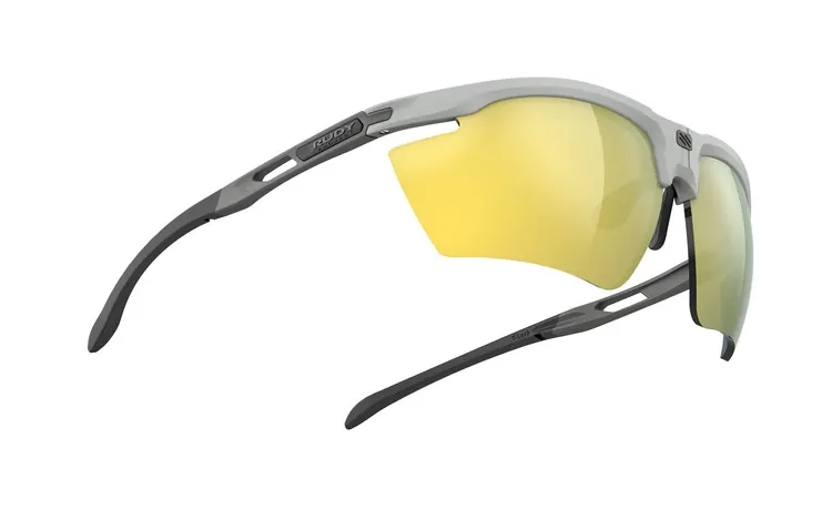 Okulary Rudy Project MAGNUS LIGHT GREY MATTE - MULTILASER YELLOW (one size)