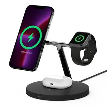 Belkin Boost Charge Pro MagSafe 3v1 Bezdrátové nabíjení pro iPhone/Apple Wa