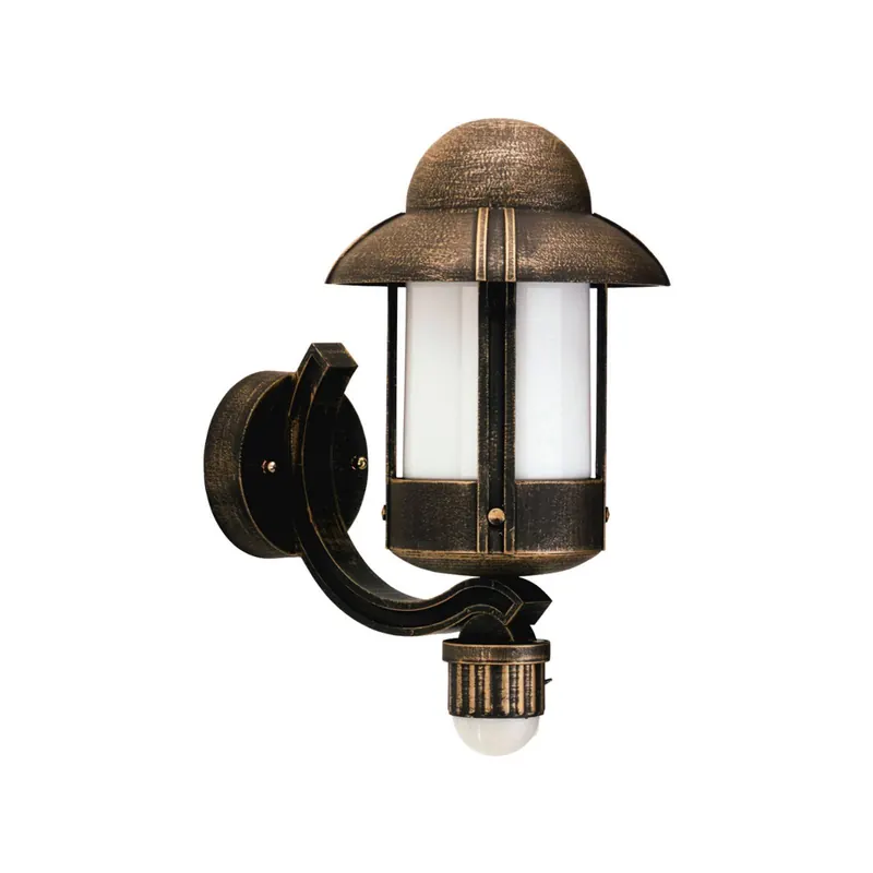 Zewnętrzna lampa ścienna Dorothee brązowa