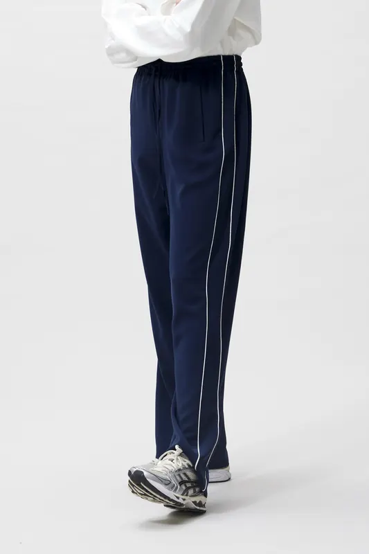 Catwalk Junkie Tracksuit Trousers With Piping Navy Blazer Maat: 38 | Joggingbroeken Outlet | Dames | Blauw